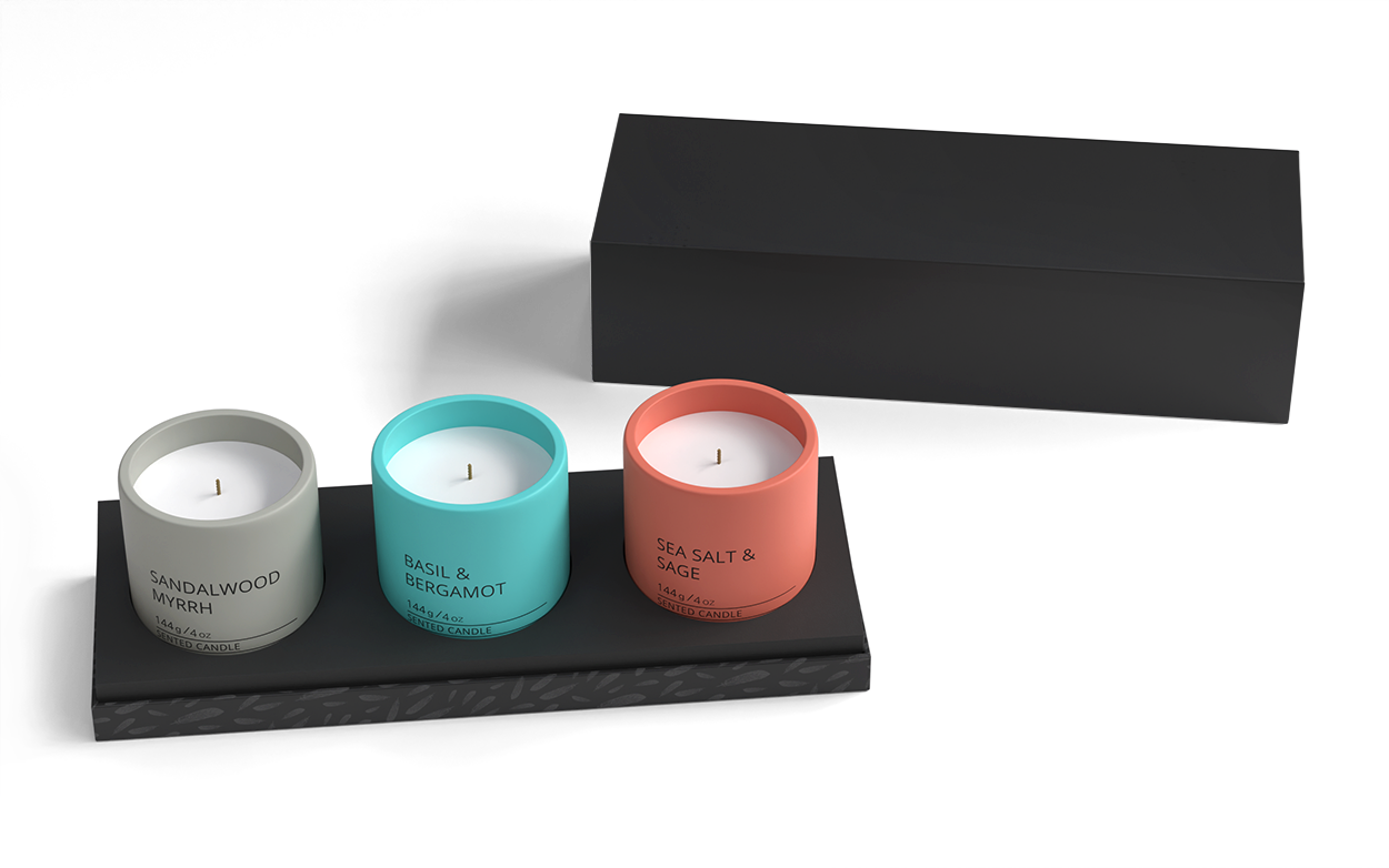 The Elemental No.3 Candle Flight Gift Set